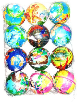 KIDZIAN 12 piece set of Printed squeeze balls Cartoon Characters soft balls for playing & Decoaration - 7.5 cm(Multicolor)
KIDZIAN 12 piece set of Printed squeeze balls Cartoon Characters soft balls for playing & Decoaration - 7.5 cm(Multicolor)
