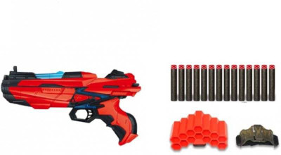 Montez High Speed Soft Bullet Gun Toy for Kids with 14 Foam Darts and Light Effects(Multicolor)
Montez High Speed Soft Bullet Gun Toy for Kids with 14 Foam Darts and Light Effects(Multicolor)