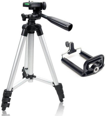 Mezire 3110 3Way Head Adjustable Aluminum 35cm To 102cm Extendable Camera-Tripod With Bracket And Bag Tripod (Silver, Supports Up to 1000 g) Tripod Kit(Black, Silver, Supports Up to 1000 g)
Mezire 3110 3Way Head Adjustable Aluminum 35cm To 102cm Extendable Camera-Tripod With Bracket And Bag Tripod (Silver, Supports Up to 1000 g) Tripod Kit(Black, Silver, Supports Up to 1000 g)