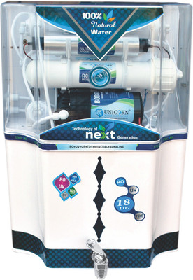 Unicorn NEN (M) 12 L UV + UF Water Purifier(White)