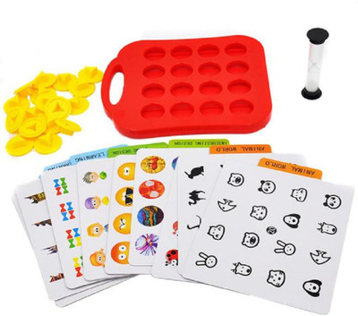 Miss & Chief Fun Interactive Memory Matching Pair Puzzle Board Game for Kids Board Game
