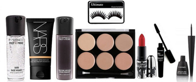 Ultimate Mac Prep+Prime Face Serum,Skin Base Visage Primer And 6 Shades Concealer Palette,Liquid Eyeliner With Mascara,Matte Finish Long Lasting Brooke Candy Lipstick(Set of 8)
Ultimate Mac Prep+Prime Face Serum,Skin Base Visage Primer And 6 Shades Concealer Palette,Liquid Eyeliner With Mascara,Matte Finish Long Lasting Brooke Candy Lipstick(Set of 8)