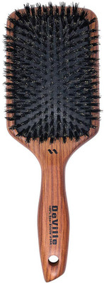 DeVille Cushion Paddle Boar Bristle Hair Brush (#344) with Wooden Handle Best for Straightening, Smoothing, Detangling & Styling All Hair Types for Women, Men, and Children
DeVille Cushion Paddle Boar Bristle Hair Brush (#344) with Wooden Handle Best for Straightening, Smoothing, Detangling & Styling All Hair Types for Women, Men, and Children