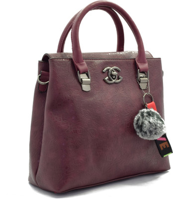 Crinds Hand-held Bag(Purple)