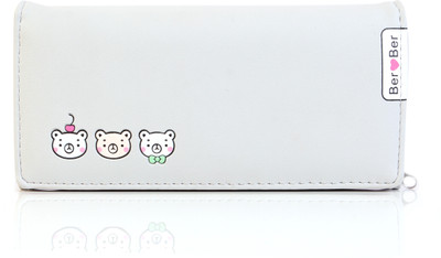 b4bags Girls Grey Artificial Leather Wallet(4 Card Slots) 
b4bags Girls Grey Artificial Leather Wallet(4 Card Slots)