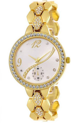 goodfortune Stylish Wedding Series Diamond Stunned Watch For Girls & Women OD508 Jewelry Shiny Rich Watch - For Women