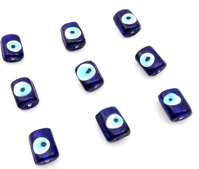 jaz Jaz's Handmade-Hand Crafted Straight Shape Blue Evil Eye Beads-Straight Beads-for Bracelet-Necklace-Key Rings-Big Size-16x13 mm Pack of 25 pcs.
jaz Jaz's Handmade-Hand Crafted Straight Shape Blue Evil Eye Beads-Straight Beads-for Bracelet-Necklace-Key Rings-Big Size-16x13 mm Pack of 25 pcs.