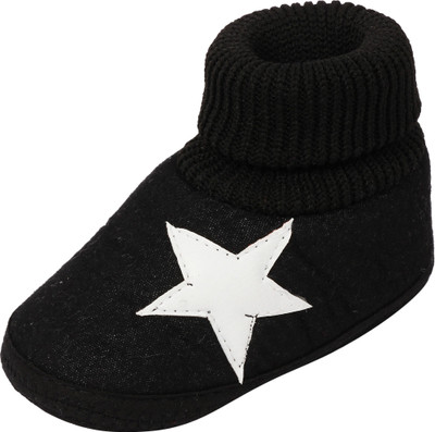 Instabuyz Unisex Baby Booties for Newborn, Prewalker, Toddler, Infant Booties(Toe to Heel Length - 12 cm black star)
Instabuyz Unisex Baby Booties for Newborn, Prewalker, Toddler, Infant Booties(Toe to Heel Length - 12 cm black star)