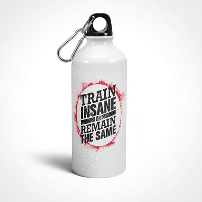 iKraft Train Insane Or Remain The Same Motivational Quote Printed On Sipper Bottle 600 ml Sipper(Pack of 1, White)
iKraft Train Insane Or Remain The Same Motivational Quote Printed On Sipper Bottle 600 ml Sipper(Pack of 1, White)