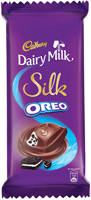 Cadbury Dairy Milk Silk Oreo Chocolate Bar, 60 gm (Pack of 7) Bars(Pack of 7, 420 g)
