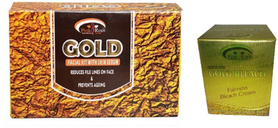 Pink Root GOLD KIT 83G WITH GOLD BLEACH 50G(Set of 2)