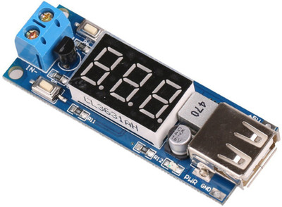 KitsGuru DC 4.5-40V To 5V 2A USB Charger DC-DC Step-down Buck Converter Voltmeter Electronic Components Electronic Hobby Kit
KitsGuru DC 4.5-40V To 5V 2A USB Charger DC-DC Step-down Buck Converter Voltmeter Electronic Components Electronic Hobby Kit
