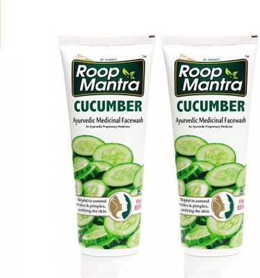 Roop Mantra Cucumber Face Wash for Men and Women with Neem and Aloe Vera, 115ml (Pack of 2) Face Wash(115 ml)
Roop Mantra Cucumber Face Wash for Men and Women with Neem and Aloe Vera, 115ml (Pack of 2) Face Wash(115 ml)