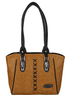 Al Jazeera Shoulder Bag(Brown, Black), Black;brown