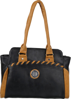 Al Jazeera Shoulder Bag(Black, Tan)