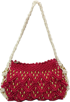 RITA'S Hand-held Bag(Pink, White)
