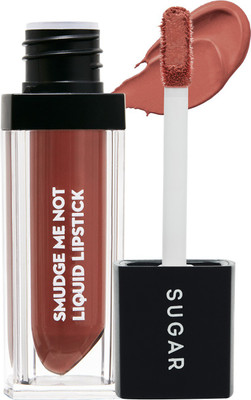 Sugar Smudge Me Not Liquid Lipstick 37 Hot Apricot(Peachy Nude, 4.5 ml)