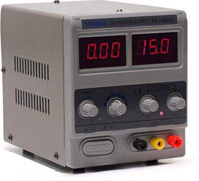 Yihua Adjustable Dc Power Supply 15v 2a 0-15v 15 Volt Regulated for Mobile Repair Phone Repairing Adjustable Cable 1502dd 220 Watts PSU(Grey)
Yihua Adjustable Dc Power Supply 15v 2a 0-15v 15 Volt Regulated for Mobile Repair Phone Repairing Adjustable Cable 1502dd 220 Watts PSU(Grey)