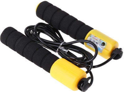 QUINERGYS Professional Rope Skipping With Accurate Counter And Anti-slip Handle Freestyle Skipping Rope(Black, Length: 320 cm), Multicolor-13
QUINERGYS Professional Rope Skipping With Accurate Counter And Anti-slip Handle Freestyle Skipping Rope(Black, Length: 320 cm), Multicolor-13