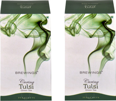 Brewings Tulsi Tulsi Green Tea Bags Box(200 g)
