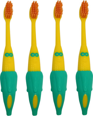 AASA Multicolor BAnana Shape Kids Toothbrush For Daily USe Ultra Soft Toothbrush(Pack of 4)
AASA Multicolor BAnana Shape Kids Toothbrush For Daily USe Ultra Soft Toothbrush(Pack of 4)