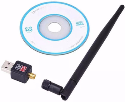 SCORIA USB WiFi Dongle 600Mbps Wireless Adapter 802.11n/g/b with Antenna USB Adapter(Black)
SCORIA USB WiFi Dongle 600Mbps Wireless Adapter 802.11n/g/b with Antenna USB Adapter(Black)