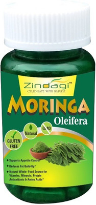 Zindagi Moringa Extract Capsules - Natural Moringa Powder - Moringa Leaves Powder(60 g)
Zindagi Moringa Extract Capsules - Natural Moringa Powder - Moringa Leaves Powder(60 g)