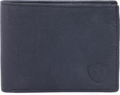 Keviv Men Black Artificial Leather Wallet(7 Card Slots)