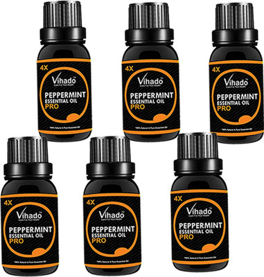 VIHADO 100% Pure & Natural Peppermint Oil 4X PRO (25 ML) (Pack of 6)(25 ml)
VIHADO 100% Pure & Natural Peppermint Oil 4X PRO (25 ML) (Pack of 6)(25 ml)