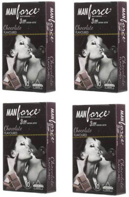 Manforce Wild Condom (40S) Condom(Set of 4, 40S)