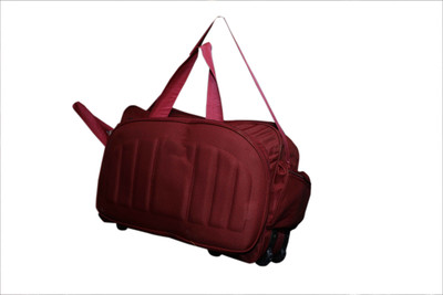 B&W (Expandable) Red 2Wheeler Travel Duffel Bag Travel Duffel Bag(Red)