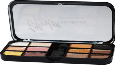 Kiss Beauty Eye Color 12Color Eyeshadow Palette Shade-B01 Pack of 1 15 g(Multicolor)
Kiss Beauty Eye Color 12Color Eyeshadow Palette Shade-B01 Pack of 1 15 g(Multicolor)