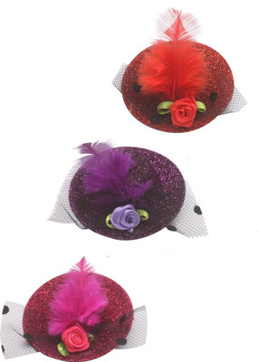 Stol'n Set of Red, Purple and Pink Glitter Hat Clip :Red, Purple, Pink Hair Accessory Set(Multicolor)
Stol'n Set of Red, Purple and Pink Glitter Hat Clip :Red, Purple, Pink Hair Accessory Set(Multicolor)