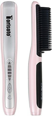 Torisoto Ceramic Heating Hair Straightening Brush Anti-scald Hair Straightener Brush for Detangling and Silky Hair (Pink)
Torisoto Ceramic Heating Hair Straightening Brush Anti-scald Hair Straightener Brush for Detangling and Silky Hair (Pink)