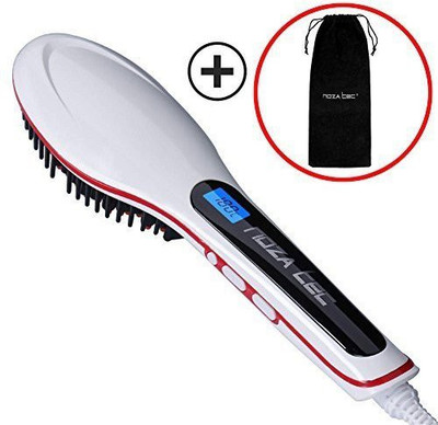 Noza Tec Hair Straightener, Hair Straightener Straightener Brush Iron Straightener Straightening Hair Brush By (White)
Noza Tec Hair Straightener, Hair Straightener Straightener Brush Iron Straightener Straightening Hair Brush By (White)