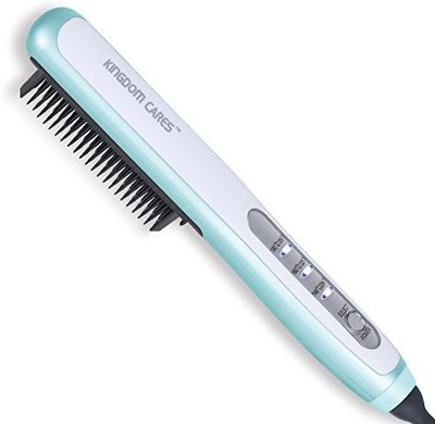 KINGDOM CARES Hair Straightener Brush, PTC Faster Heating Straightening Brush Styler At Home Blue
KINGDOM CARES Hair Straightener Brush, PTC Faster Heating Straightening Brush Styler At Home Blue