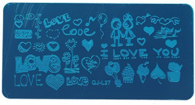 SYGA 1 Piece QJ-L27 Style Nail Plates Nail Art Image Stamping Plates Nail Sticker(Silver)
SYGA 1 Piece QJ-L27 Style Nail Plates Nail Art Image Stamping Plates Nail Sticker(Silver)