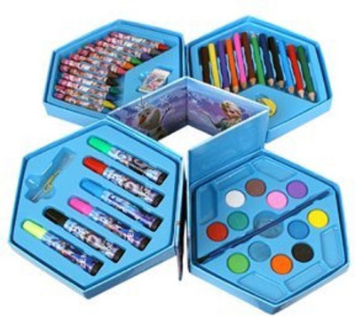Aaryan Enterprise Frozen Colors Box Color Pencil ,Crayons , Water Color, Sketch Pens Set Of 46 Pieces
Aaryan Enterprise Frozen Colors Box Color Pencil ,Crayons , Water Color, Sketch Pens Set Of 46 Pieces