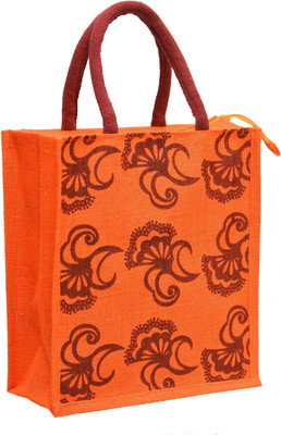 AGGDA Orange Jute with Maroon Nine Flowers Printed with Maroon Rope Handle Jute Burlap Lunch Tiffin Outdoor Handbag Bag Working Office Bag … Waterproof Lunch Bag(Orange, 12 L)
AGGDA Orange Jute with Maroon Nine Flowers Printed with Maroon Rope Handle Jute Burlap Lunch Tiffin Outdoor Handbag Bag Working Office Bag … Waterproof Lunch Bag(Orange, 12 L)