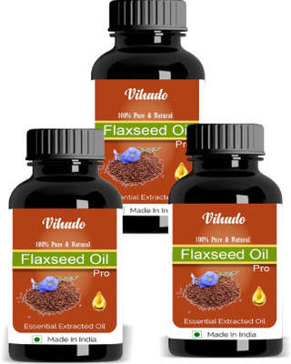 Vihado Organic Flaxseed oil and Avocado oil - Natural & Undiluted of 30ml Pack of 3 (90 ML)(30 ml)
Vihado Organic Flaxseed oil and Avocado oil - Natural & Undiluted of 30ml Pack of 3 (90 ML)(30 ml)