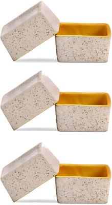 caffeine Dip and Sauce Serving Bowl in Cream and Yellow Matte (Set of 6) Ceramic Disposable Bowl Set(Yellow, White, Pack of 6)
caffeine Dip and Sauce Serving Bowl in Cream and Yellow Matte (Set of 6) Ceramic Disposable Bowl Set(Yellow, White, Pack of 6)