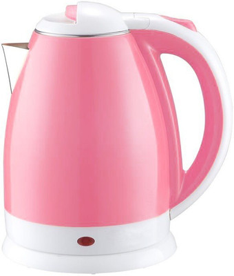 Scarlett LM -42 Hot Water Pot Portable Boiler Tea Coffee Warmer Heater Cordless Electric Kettle Electric Kettle(2 L, Light Pink)