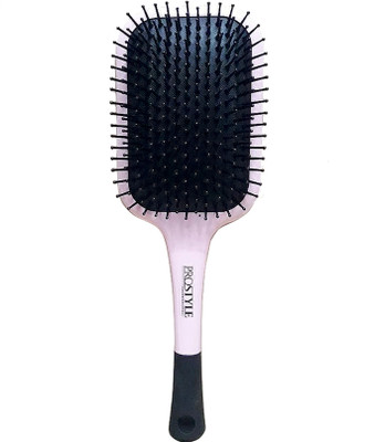 PROSTYLE Large Professional Paddle Brush - Pink, Original Ball-ended Nylon Pins Brush
PROSTYLE Large Professional Paddle Brush - Pink, Original Ball-ended Nylon Pins Brush