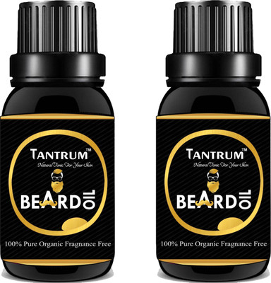 TANTRUM Beard Growth Hair Oil (18 ml) Hair Oil (18 ml) (PACK OF 2) Hair Oil(18 ml)