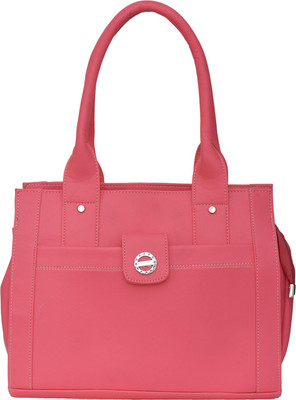 FD Fashion Soft Shoulder Bag(Pink)