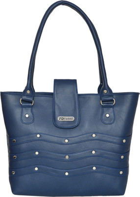 FD Fashion Soft Shoulder Bag(Blue)
