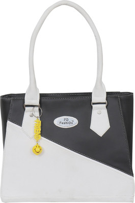 FD Fashion Soft Shoulder Bag(Black)