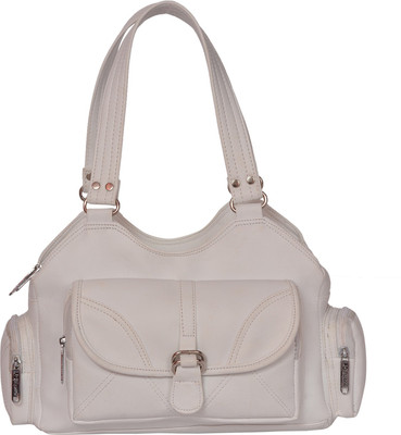FD Fashion Women Shoulder Bag(White)