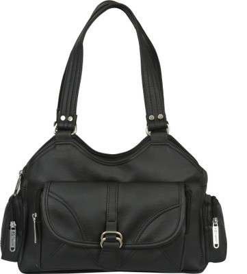 FD Fashion Women Shoulder Bag(Black)