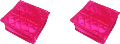 FORE TREND Satin Jewellery 8 Pocket Pouch Gift of 2 Pcs Set - Multi purpose-Pink Vanity Box(Pink)
FORE TREND Satin Jewellery 8 Pocket Pouch Gift of 2 Pcs Set - Multi purpose-Pink Vanity Box(Pink)